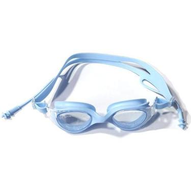 Imagem de Óculos de Natação Silicone com protetor de ouvido C41561-Unissex