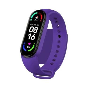 Imagem de Pulseira De Silicone Para Xiaomi Mi Band 4 5 6 7, Pulseira Esportiva M