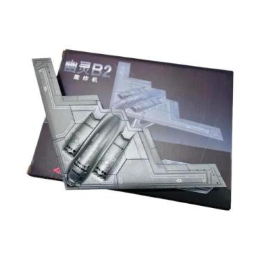 Imagem de Modelo De Avião Em Escala 1:200 Da Força Aérea Dos EUA B2 B-2 a Ghost 