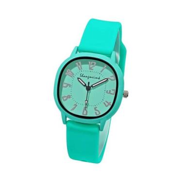 Imagem de Relógio De Moda Feminino Com Pulseira De Silicone, Relógio De Pulso Pa