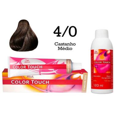 Imagem de Tonalizante Color Touch 4.0 Castanho Médio e Ox Wella - Wella Professi