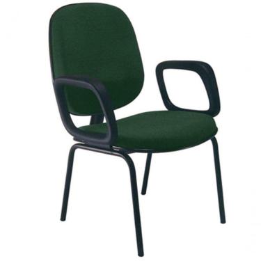 Imagem de Cadeira Com Braços Diretor Para Escritório Linha Uno Verde