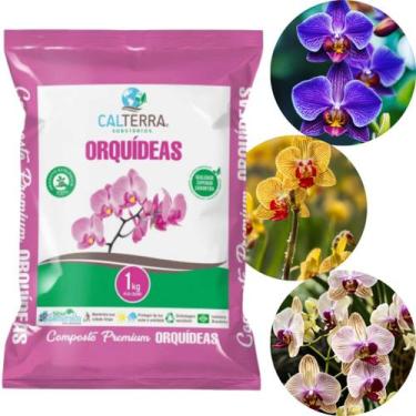 Imagem de Substrato Orquídeas 1kg Calterra