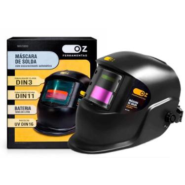 Imagem de Máscara De Solda Escurecimento Automático Profissional Oz