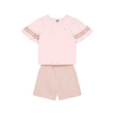 Imagem de Conjunto infantil menina detalhada Mundi-Feminino