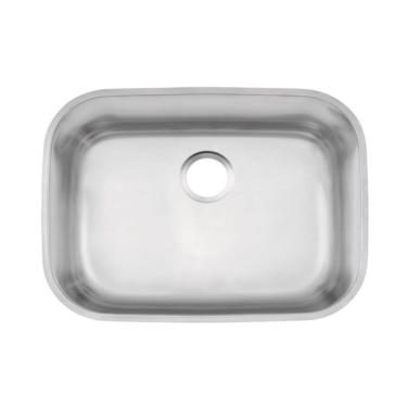 Imagem de Cuba Retangular Inox Acetinado 48x34 Tramontina 94027105