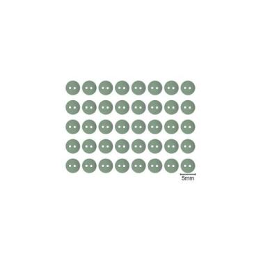 Imagem de Mini Botão Redondo 5mm - 40 unidades - We Care About, Verde Bebê
