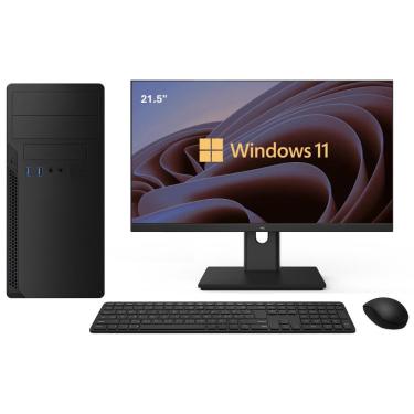 Imagem de Computador 3Green Intel I5 9400F, 16GB Ddr4, SSD 1TB, Geforce 2GB, Wifi, Monitor 21,5", Windows 11 Original NW3G-057