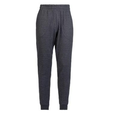 Imagem de Calça Masculina Desayner Moletom Barra Ribana Preto Mescla-Masculino