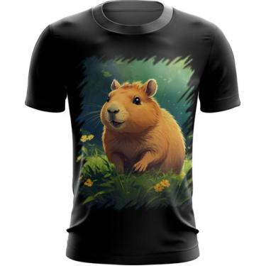 Imagem de Camiseta Dryfit Capivara do Bem Animalzinho 17 - Kasubeck Store®, Baby