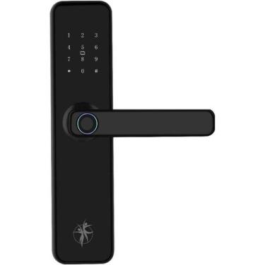Imagem de Fechadura Digital Biometrica Senha Tag Inteligente Vitallys Security