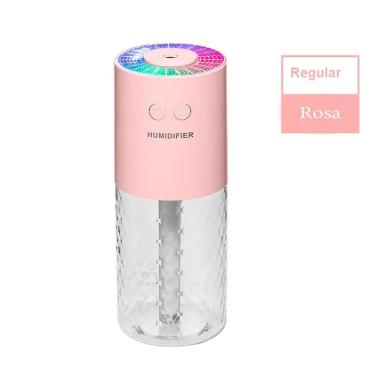 Imagem de Umidificador De Ar Com Vapor E Baixo Ruído Para Uso Diário - Tudo Em Caixa Rosa