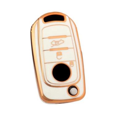 Imagem de Capa Protetora De Chave Remota Automotiva Em TPU Para Fiat Tipo TPRP F