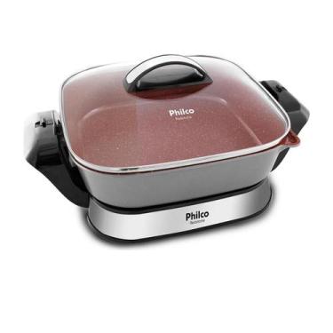 Imagem de Panela Elétrica Philco Ceramica Redstone 4L 16 Xicaras -, Preto, 110V