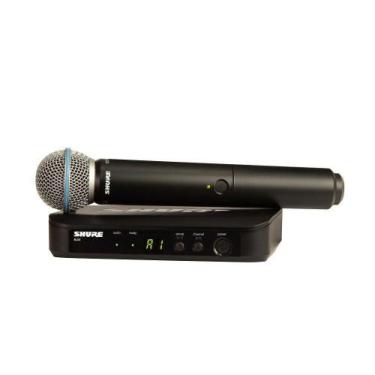 Imagem de Microfone Shure BLX24BR/B58-J10 Sem Fio BETA58 Para Vocais