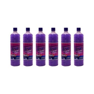 Imagem de Desinfetante Violette 1 Litro 06 Unidades Azulim Start