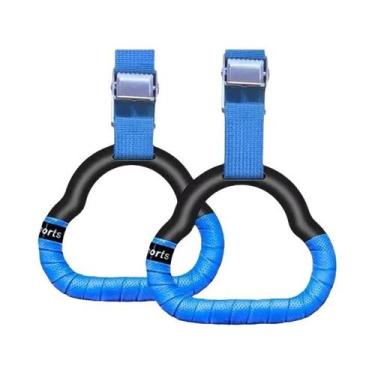 Imagem de Anéis De Fitness Ajustáveis Montados Na Parede, Equipamento Multifunci