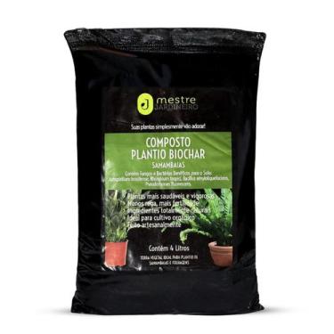 Imagem de Substrato Para Samambaias Mestre Jardineiro Jardim 4L