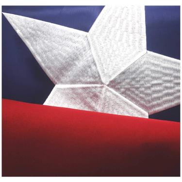 Imagem de Bandeira americana RamboN – proteção UV, estrelas bordadas, listras costuradas.