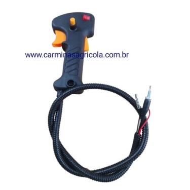 Imagem de Empunhadura Cpl C/ Cabo Acelerador Rocadeira Vulcan Vr260h/Vr330h/Vr430h/Vr520h/Vr430s