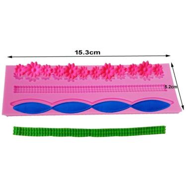 Imagem de Molde De Silicone Tiras