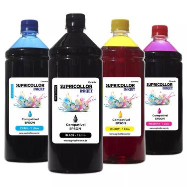 Imagem de Tinta Adaptável Impressora Epson EcoTank L375 4 Litros