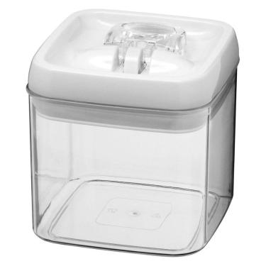 Imagem de PRATIK POTE 13x13x13cm 1L PLÁSTICO TRANSP HERMÉTICO