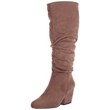 Imagem de Bella Vita Bota feminina Karenii cano médio, Taupe Spsd, 6
