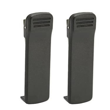 Imagem de Clipe de cinto de rádio, para Motorola XPR 6550 XPR 7550 XiR P8268 XiR P6600 XPR 3300 GP328D P8668 Substituição de rádio bidirecional, braçadeira de cinto resistente Walkie Talkie, 2Pack