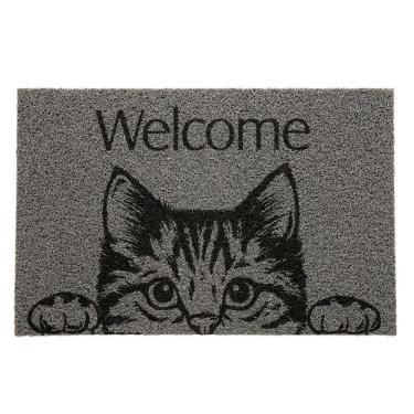 Imagem de Tapete Kapazi Vinil 01PETCWEL01 40X60 Pet Cat Welcome