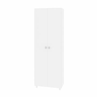 Imagem de Armário Lavanderia Multiuso Com 2 Portas Cr30005 Branco