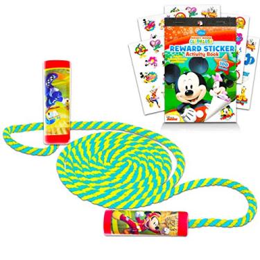 Imagem de Conjunto de brinquedos do Mickey Mouse da Disney – Conjunto de brinquedos do Mickey Mouse para ambientes internos e externos com adesivos do Mickey Mouse (Conjunto de atividades do Mickey Mouse)