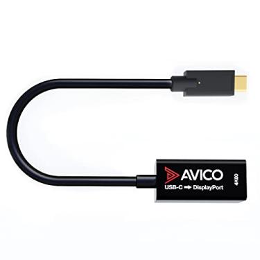 Imagem de Adaptador USB C para DisplayPort 1.2 – 4K 60hz HDR – 2K 144hz – 1080p 240hz – Ativo – para monitores, TVs, PCs, MacBooks, projetores – Compatível com Thunderbolt 3