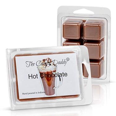Imagem de The Candle Daddy Chocolate quente chocolate perfumado derretimento - Cubos de cera de perfume máximo - 1 pacote - 6 cubos
