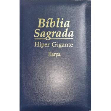 Imagem de Biblia Hiper Gigante Ziper C. Harpa Índice Cpp