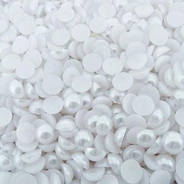 Imagem de Meia Perola Abs Sem Furos 12mm Pacote 500 Gramas