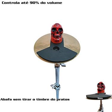 Imagem de Abafador DGroove para Prato 8 - Reduz o volume - Estude com controle