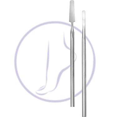 Imagem de KIT PODOLOGIA BISTURIS PARA CALOSIDADE PLANTAR SANTA CLARA