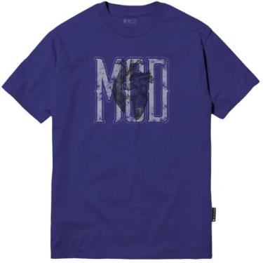 Imagem de Camiseta Mcd Regular Corazón Mcd W23 Masculina Azul Colombia