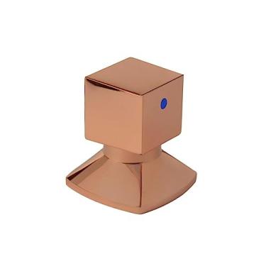 Imagem de Acabamento Para Registro C46 Água Quente/fria Rose Gold Ro7246 Ducon Metais Rosé Gold