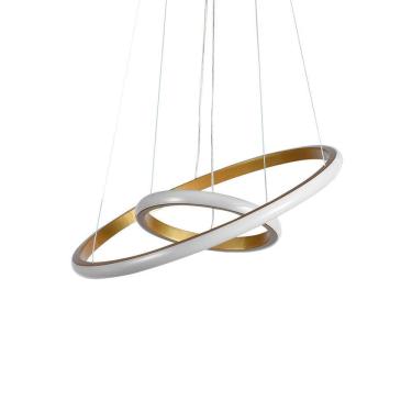 Imagem de Lustre Pendente Taschibra Montreal 25W Led Bivolt Ouro Fosco