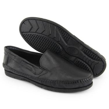Imagem de Mocassim Masculino Couro Casual Confortável Estilo Clássico