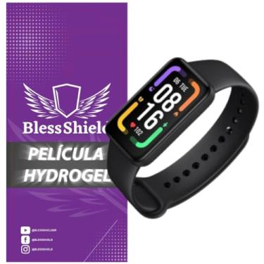 Imagem de Película de Hydrogel compatível com Pulseira Inteligente Redmi Smart Band Pro - BlessShield | Cobertura Total (3 unidades)