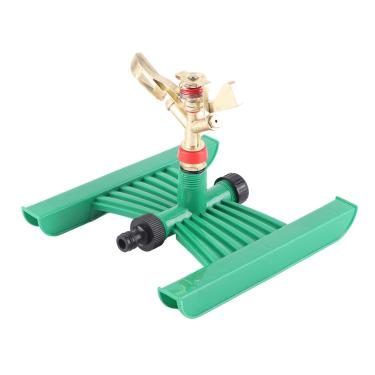 Imagem de Aspersor De Gramado, Aspersor Rotativo Automático De 360 ​​graus, Aspersores De água De Jardim Com Base Para Cobertura De Grande área