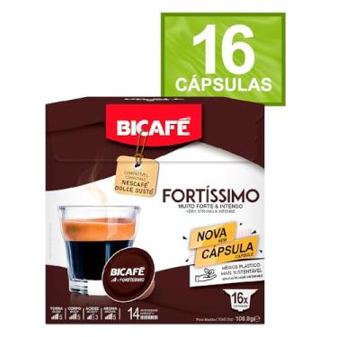 Imagem de Café Bicafé Fortíssimo - Cápsulas compatíveis com Nescafé Dolce Gusto