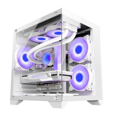Imagem de Pc Gamer Amd Ryzen 5 5600x 16gb Ddr4 Nvme 1tb Rtx 4060 8gb (BRANCO)