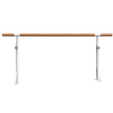 Imagem de Ballet Barre Barra de balé fixa em paredes e pisos, pólo de extensão de ginásio de estúdio de dança em casa com altura ajustável (Color : A2, Size : 2.5M/8.2FT)