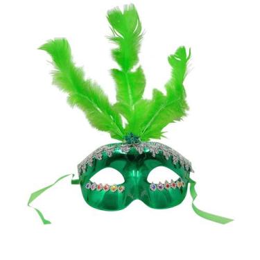 Imagem de Máscara Carnaval Fantasia Festa Decoração Veneza Brilhante - Rpires