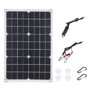 Imagem de Daconovo Kits de painel solar flexível portátil de 300 W Painel solar de silício monocristalino com controlador 60A Porta de carregamento USB dupla Interface de braçadeira de bateria DC5521 carre MO