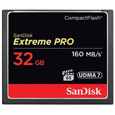 Imagem de Cartão Compact Flash 32gb Sandisk Extreme Pro 160mb/s Udma